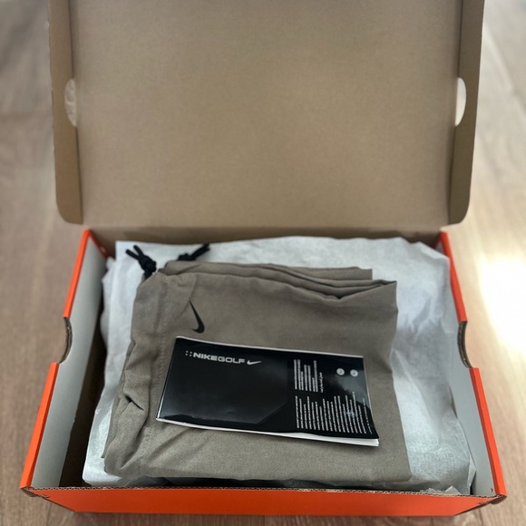 Nike TW '13 Golf Shoes - White/Black-Pine Green - Picture 5 of 12